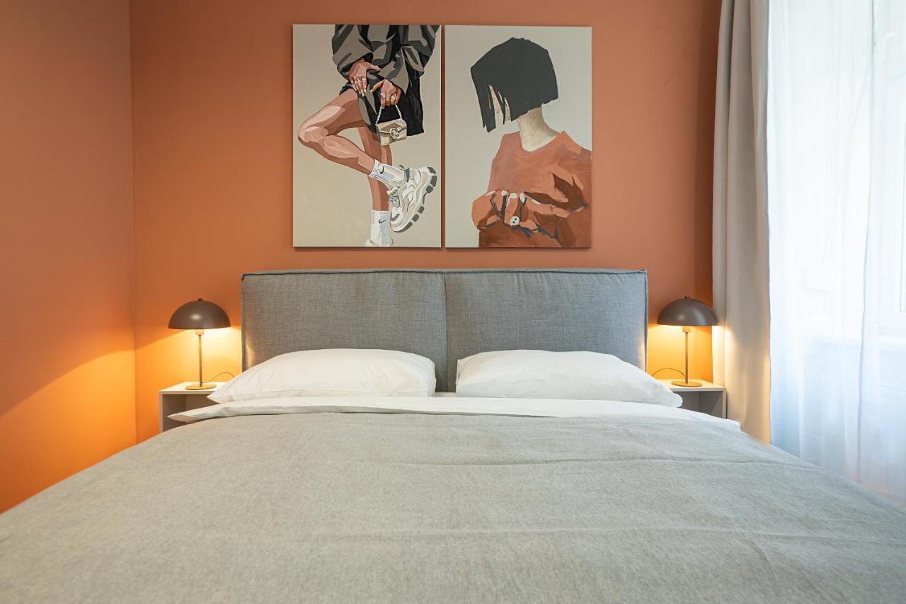 Apartamento Bright 3-room With A King-size Bed Viena